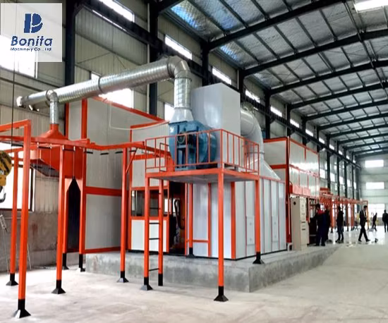 Professional Chinese Modern Factory Production Electrostatic Spraying/Coating/Powder Coating/Painting Equipment/Spraying/Coating Line/Paint Booth